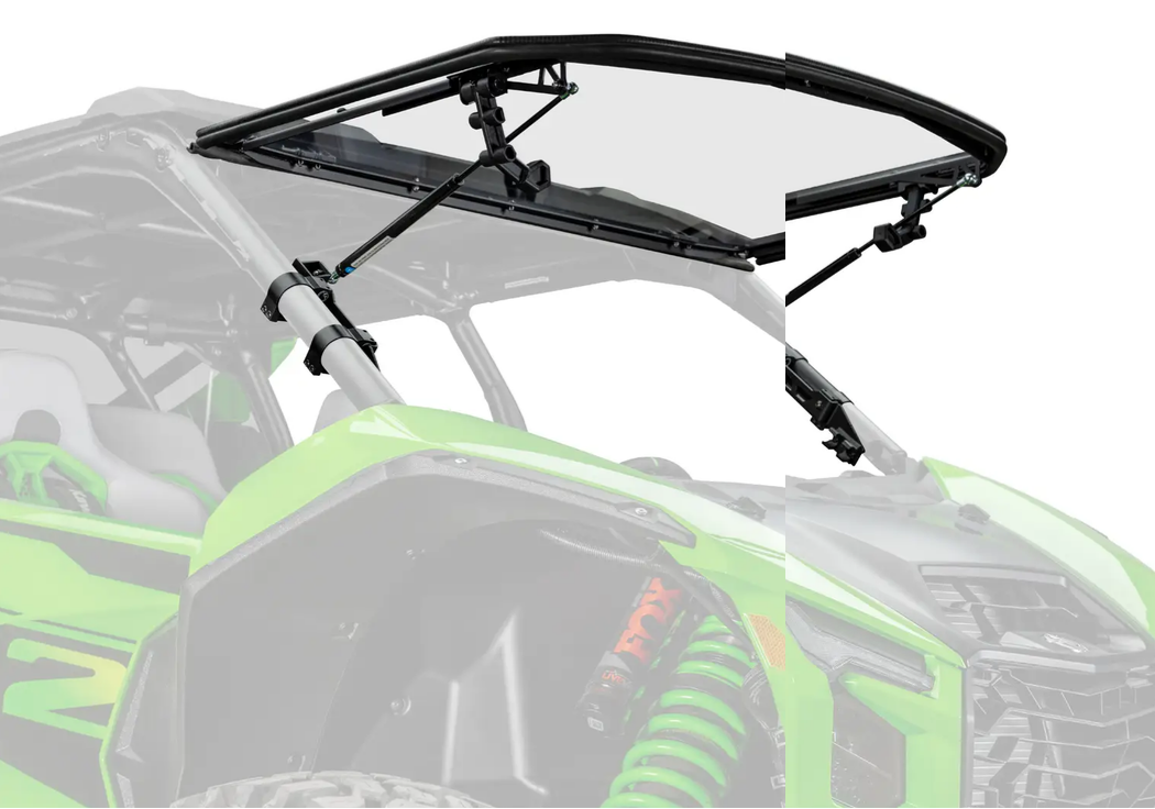 Kawasaki Teryx H2 Scratch-Resistant Flip Windshield