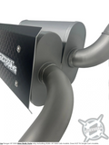 AA Dual Suppressor Slip-On Exhaust for 2018-Up Polaris Ranger XP 1000 *REAR MOUNT ONLY*