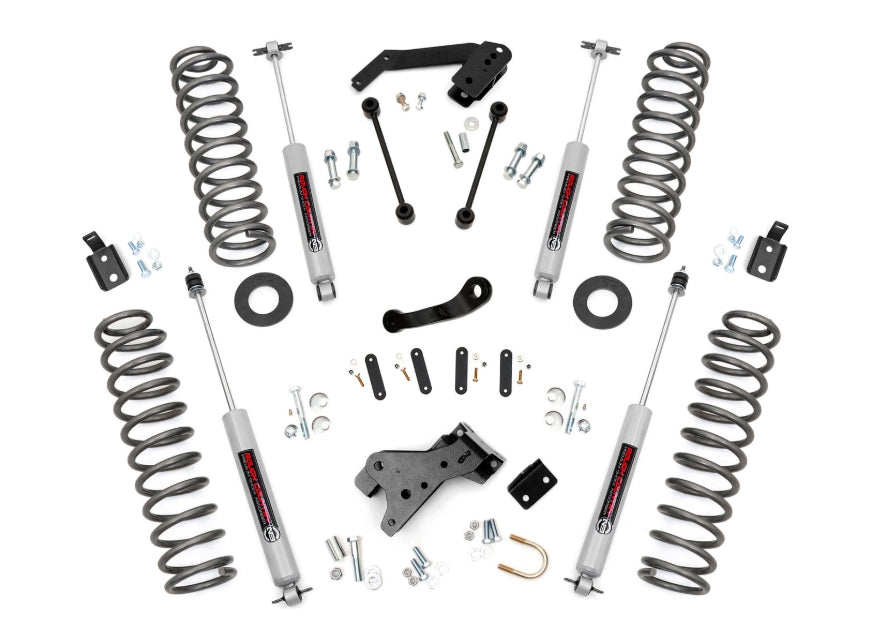 4 Inch Lift Kit 2-Door | Jeep Wrangler JK 4WD (2007-2018)