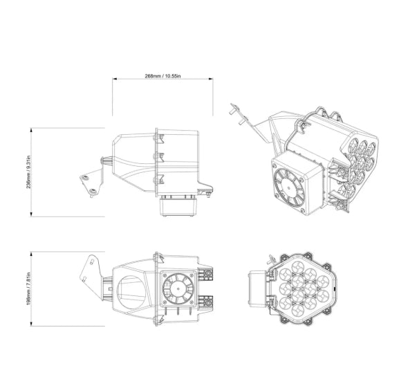 CanAm Maverick R - SMART Particle Separator - OEM BRP