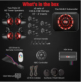 Noam Audio NUTV5-S Quad Pro Audio System