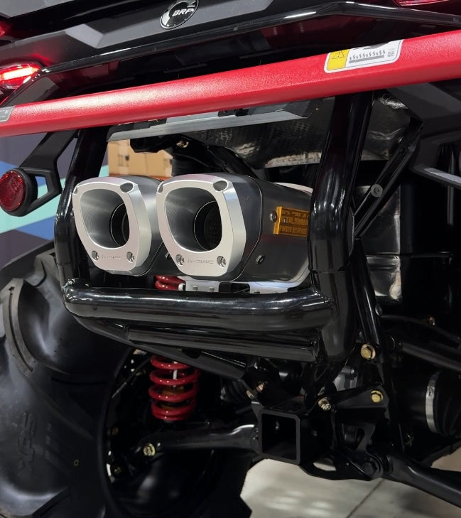 CanAm Outlander Gen 3 850-1000 Dual APX Exhaust - RJWC