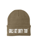 Trademark Beanie Coyote Brown/White