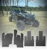 Can-Am Commander / Maverick Gen 2 Rubber Floor Mats