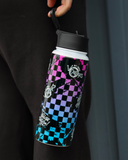 Checkered Water Bottle