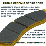 CFMoto CFORCE 600, 800, 1000 2019-2026 Ceramic Brake Pad Set