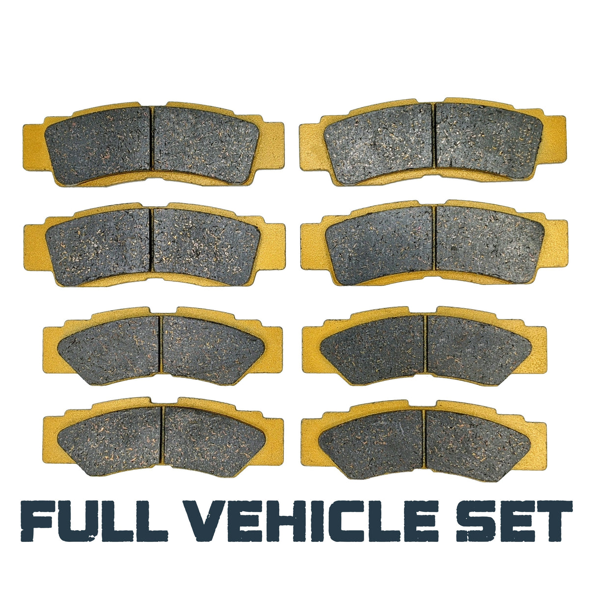 Yamaha Wolverine RMAX2/RMAX4 2021-2024 Ceramic Brake Pad Set with Parking Brake