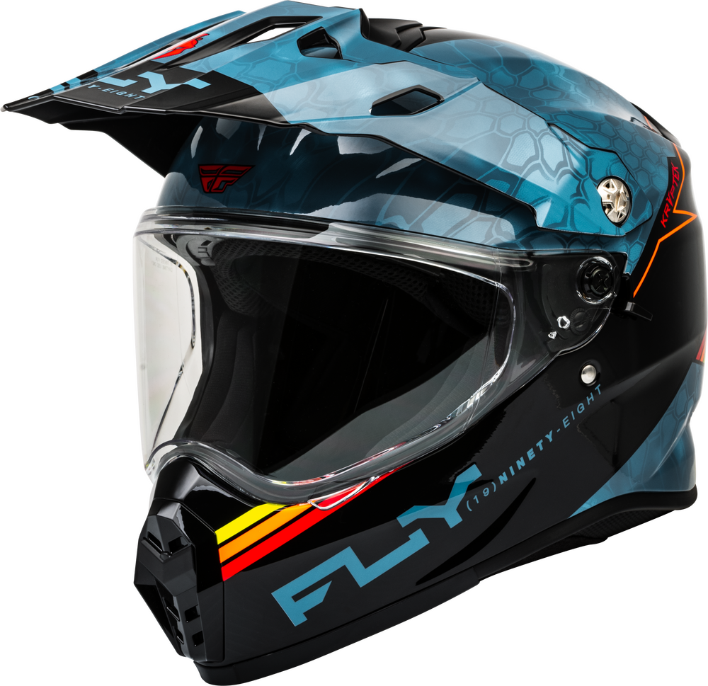 FLY RACING TREKKER KRYPTEK CONCEAL HELMET SLATE/BLACK/RED