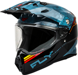 FLY RACING TREKKER KRYPTEK CONCEAL HELMET SLATE/BLACK/RED
