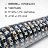 Pro Series LED Light Whips with Bluetooth & Remote - R1 Industries