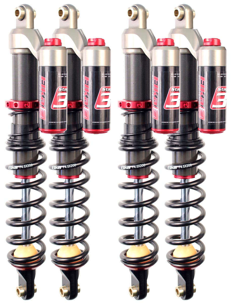 ELKA STAGE 3 FRONT/REAR SHOCKS POLARIS SPORTSMAN XP 1000S, 2020 to 2025