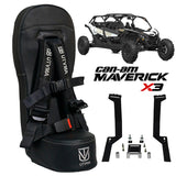 Maverick X3 and X3 Max Front/Rear Bump Seat (2017+)