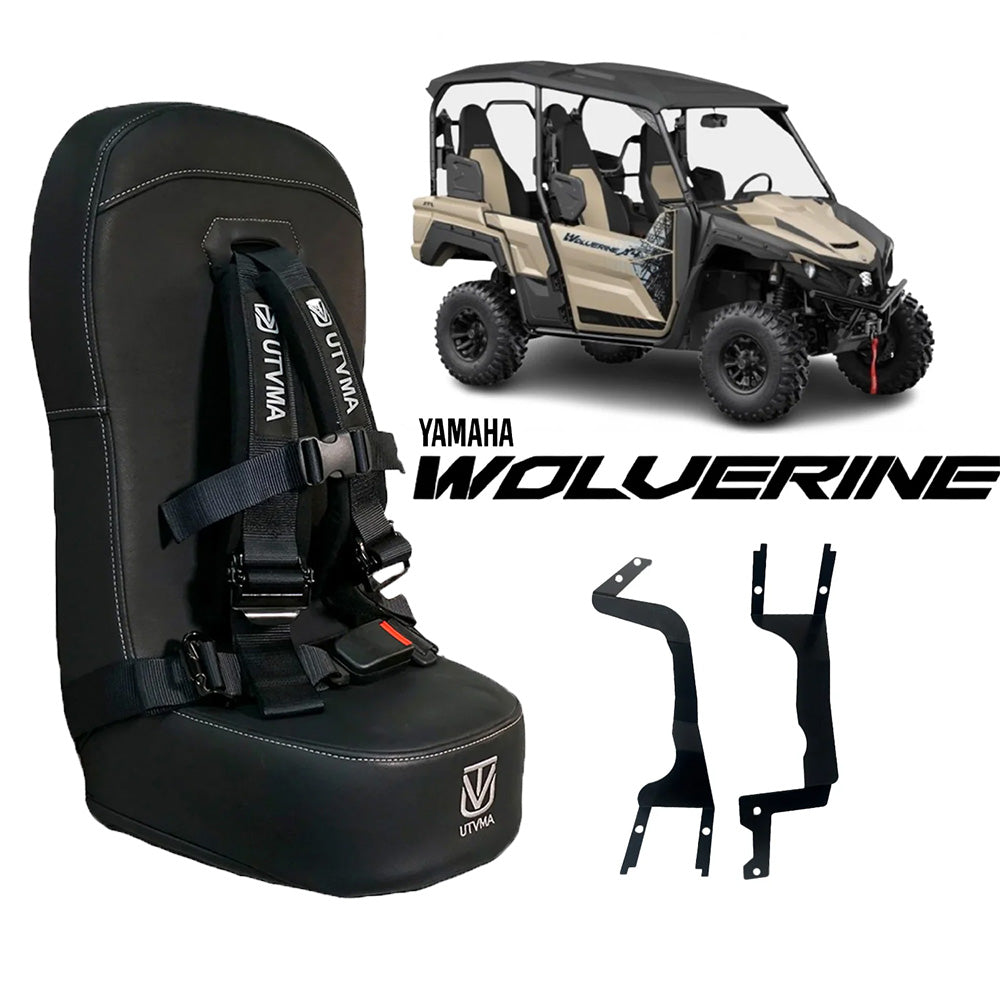Yamaha Wolverine X2/X4 Bump Seat (2018+) /  RMAX 2/4 Front Bump Seat (2021-2024) / Yamaha Wolverine RMAX 4 Compact (2025+)